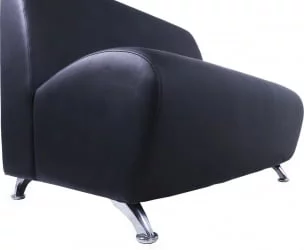 Диван Интер хром 2х местный Еуролине 912 / Euroline