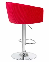 Стул барный ДОБРИН ДЭРCЙ Малиновый велюр 1922-14 / DOBRIN DARCY