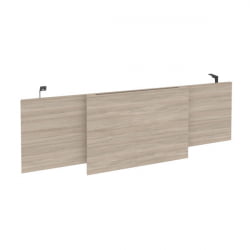 Царга стола руководителя ОНИКС О.М-CСР-4 Дуб Аттик/Антрацит / ONIX O.M-CSR-4