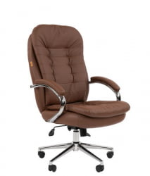 Кресло руководителя CХАИРМАН 795 ЭКО Коричневый / CHAIRMAN