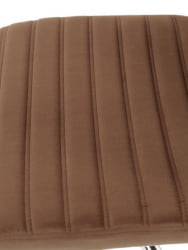 Офисное кресло CХАИРМАН 033 велюр Коричневый / CHAIRMAN