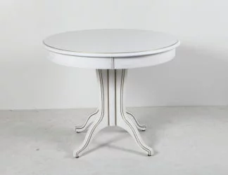 Стол обеденный Орион-5 (д1100) тон 1 с золотой патиной / (d1100)