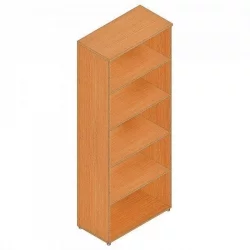 Шкаф с полками Р.Ш-1 бук Бавария