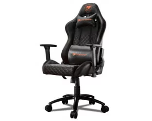 Кресло геймерское CОУГАР РАМПАРТ Блаcк / COUGAR RAMPART Black