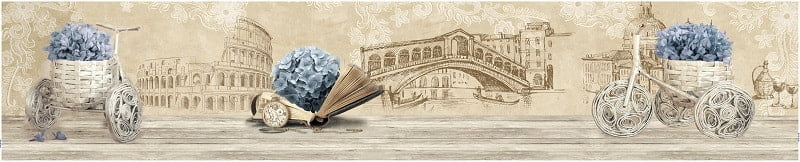 Глянцевый фартук (КОМПОЗИТ) КМ 127 / KM