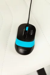 Геймерское кресло Бюрократ ЗОМБИЕ РУННЕР Белый-голубой / ZOMBIE RUNNER