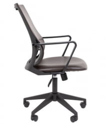 Кресло руководителя Чаирман 545 БП экокожа Коричневый / Chairman