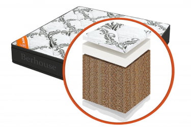 Матрас Империал Суите кокос Грай Нигхт (Берхоусе) Размер: 1600х2000 мм / Imperial Suite Gray Night (Berhouse)