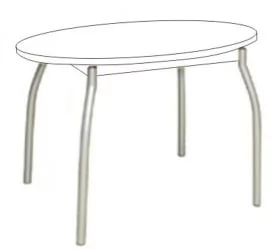 Обеденный стол З 300 (металлик) / Z