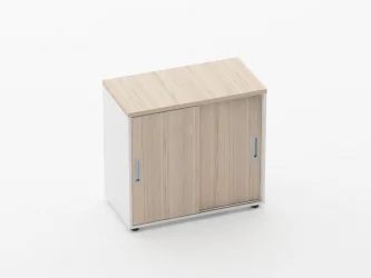 Тумба-купе Дека 9.02.08 Туя/Белый / Deka