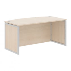 Стол руководителя КСТЕН-КП КСКПЕТ 169Х Бук Тиара Серый / XTEN-QP XQPET 169H