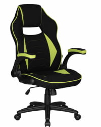 Геймерское кресло ДОБРИН РИCК (черно-светло-зеленый) / DOBRIN RICK