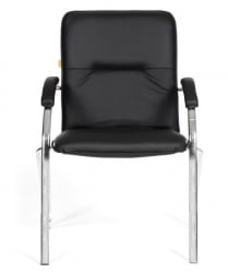 Кресло посетителя CХАИРМАН 850 Н (Н) Черный / CHAIRMAN (N)