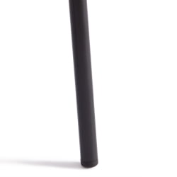 Стул со спинкой АДДЕ (мод. C-049) металл/пластик, 39 х 49 х 78 см, Блаcк (черный) / ADDE (mod. C-049) Black