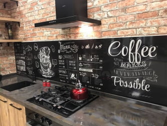 Глянцевый фартук (КОМПОЗИТ) КМ 33 / KM