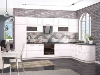 Напольный шкаф (3 ящика с системой плавного закрывания) Бьянка 102.90