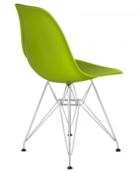 Стул обеденный ДОБРИН ДСР (ножки хром, цвет салатовый (Г-08)) 4 шт / DOBRIN DSR (G-08))