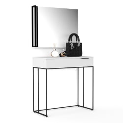 Туалетный стол Ситй 80 см. белый / City