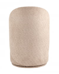 Пуф Лореен вращающийся букле Капучино / Loreen