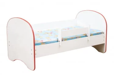 Кровать детская Радуга без ящика 800*1900 Светло-розовый