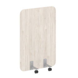 Перегородка на металлических опорах, на роликах Р-лине  ДП.Р-80-120 Денвер Светлый / R-line DP.R-80-120