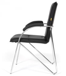 Кресло посетителя CХАИРМАН 850 Н (Н) Черный / CHAIRMAN (N)