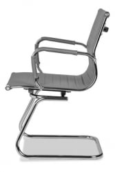 Кресло для посетителей CЛГ-620 ЛКСХ-C Грей / CLG-620 LXH-C Grey