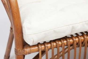 Комплект ( диван + 2 кресла + стол со стеклом ) /с подушками/ ротанг, кр:61х67х78,5см, дв:108х66х78,5см, ст:Д60х56,5см, коко бровн (коричневый кокос) / ст:D60х56,5см, coco brown