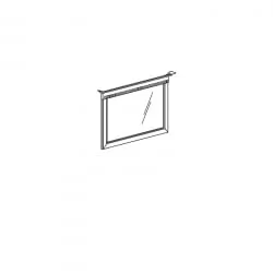 Зеркало Лючия 195 Дуб Оксфорд