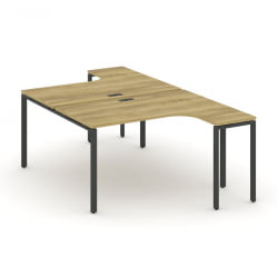 Рабочая станция CОНCЕПТ CН.ДСА-002 Дуб Винченцо Антрацит / CONCEPT CN.DSA-002