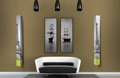 Поворотный зеркальный шкаф Иглу Шелф Арт Беленый дуб