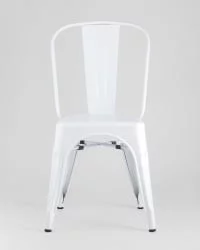 Стул ТОЛИКС с высокой спинкой Белый глянцевый / TOLIX