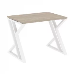 Стол рабочий ЛОФТ ВР.Л-СРЗ-1.7 Металл белый Дуб Аттик / LOFT VR.L-SRZ-1.7