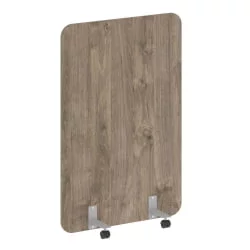 Перегородка на металлических опорах, на роликах Р-лине ДП.Р-100-150 Тиквуд Темный / R-line DP.R-100-150