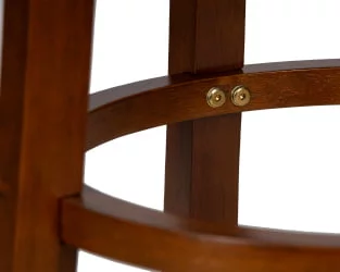 Круглый барный табурет ДОБРИН БОБ БАР Шоколад / DOBRIN BOB BAR