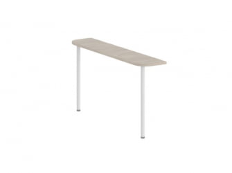 Приставка для стола на двух опорах Сигма СГ.442.ОД Дуб темный / Sigma SG.442.OD