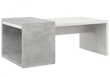 Стол кофейный Б-ТОНЕ БТН36161231 Сосна Бетон светлый / B-TONE BTN36161231