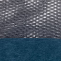 Кресло СТАРТ флок/ткань, синий/серый, 32/В-12 / START 32/W-12