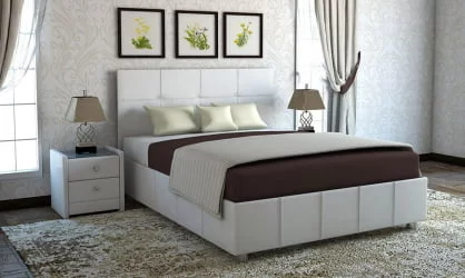 Кровать Лилиана Белый_68175 / Liliana