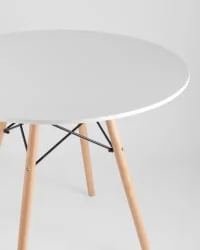 Стол обеденный ДСВ Д90 Белый / DSW D90