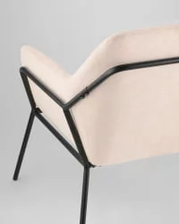 Кресло Шелфорд Светло-розовое