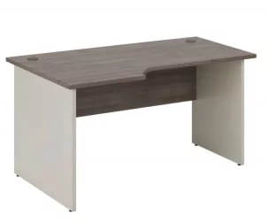 Стол эргономичный правый Нев Лине НЛН36315631 Дуб шамони темный / New Line NLN36315631