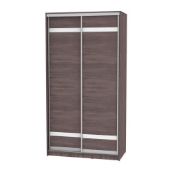 Шкаф-купе коричневый Б-220х120х60-2(ЯАТ-Д9Д9) / B-220х120х60-2(ЯАТ-D9D9)