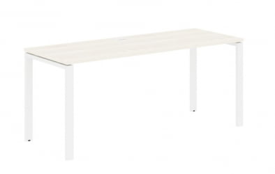 Стол письменный ЕДИС ЕУСТ 1767 Ясень Траун Белый / EDIS EUST