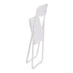 Стул складной ФОЛДЕР (мод. 3016) каркас: металл, сиденье/спинка: пластик, 48,5 х 48 х 82,5 см, вхите (белый) / FOLDER (mod. white