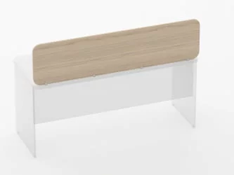 Экран разделительный прямой Глассй 5.14.16 Туя / Glassy