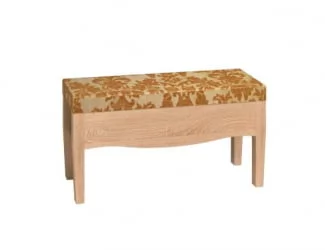 Пуф АДЕЛЕ 50 Дуб Сонома/Вензел Амбер (спальня) / ADELE Сонома/Venzel Amber