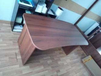 Стол руководителя Лидер 82.02 Орех Пегас