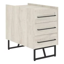 Тумба ЛОФТИС ЛЛC-3Д Сосна Эдмонт/Черный / LOFTIS LLC-3D