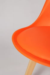 Стул со спинкой Еамес СC-034 Оранжевый / Eames SC-034
